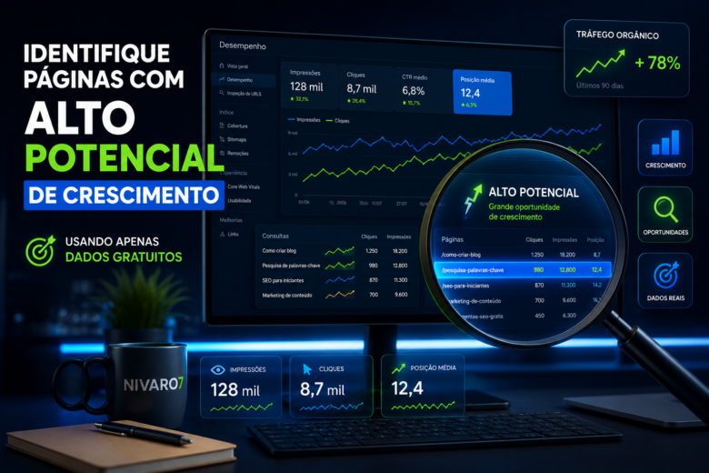 Como identificar páginas com alto potencial de crescimento usando apenas dados gratuitos 5 Analise de desempenho digital com SEO