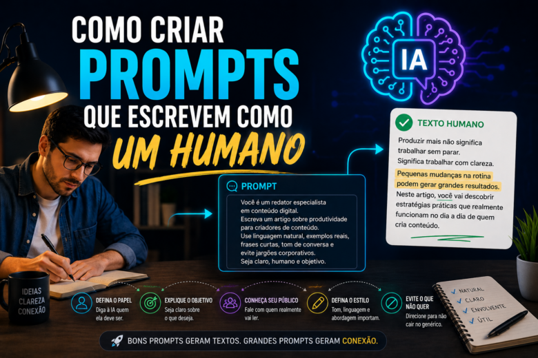 Como criar prompts que soam humanos