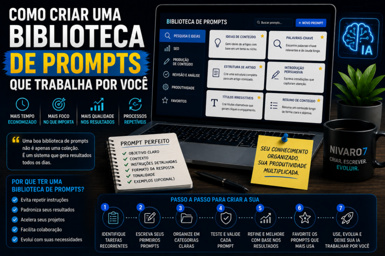 Como criar uma biblioteca de prompts 2