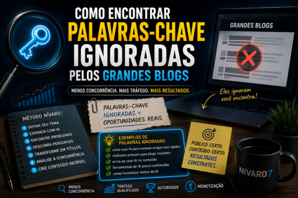 Como encontrar palavras-chave ignoradas pelos grandes blogs 3 Como encontrar palavras chave ignoradas 600x400 1