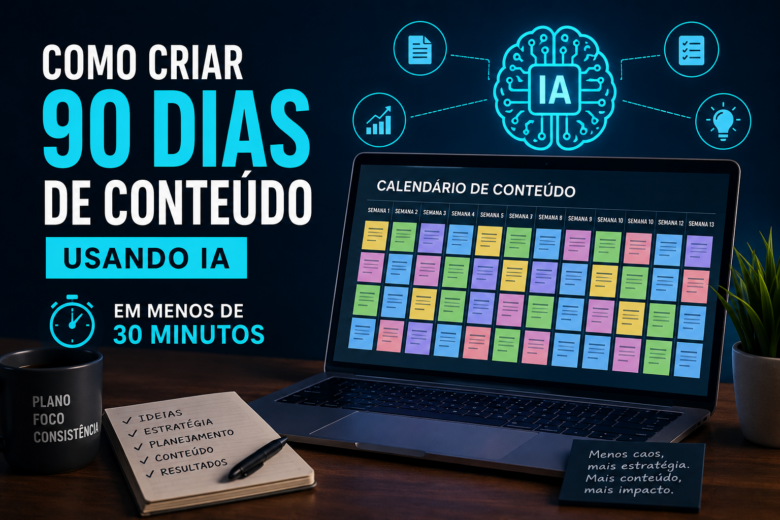 Como criar 90 dias de conteúdo usando IA em menos de 30 minutos 10 Criando conteudo com IA em 90 dias