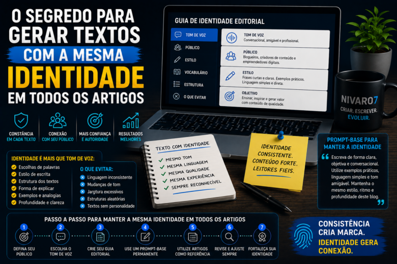 Guia para criar textos com identidade