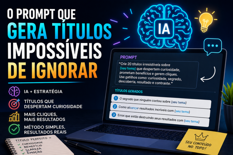 O segredo para titulos irresistiveis