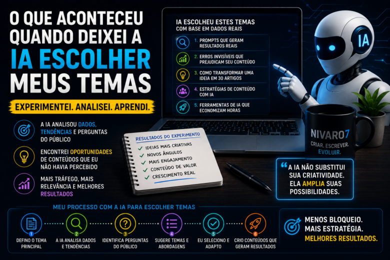 O que aconteceu quando deixei a IA escolher meus temas 10 Resultados de IA para criar temas