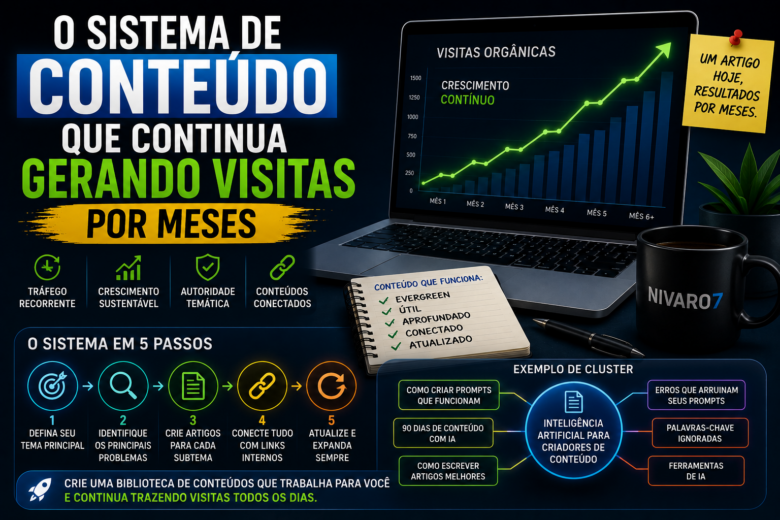 Sistema de conteudo que gera visitas